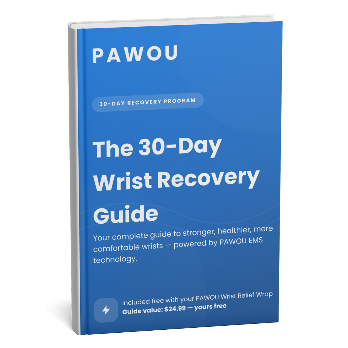 PAWOU™ E-book - The 30-Day Wrist Recovery Guide.