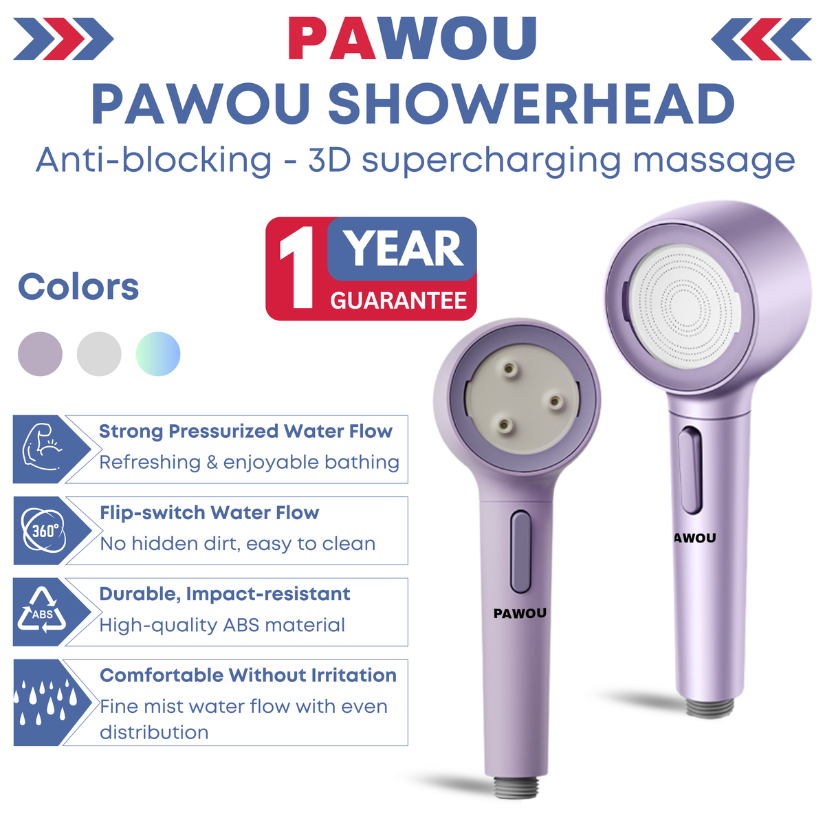 PAWOU™ ShowerHead