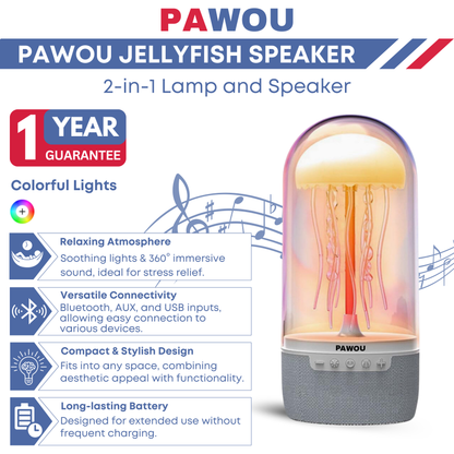 PAWOU® JELLYFISH SPEAKER