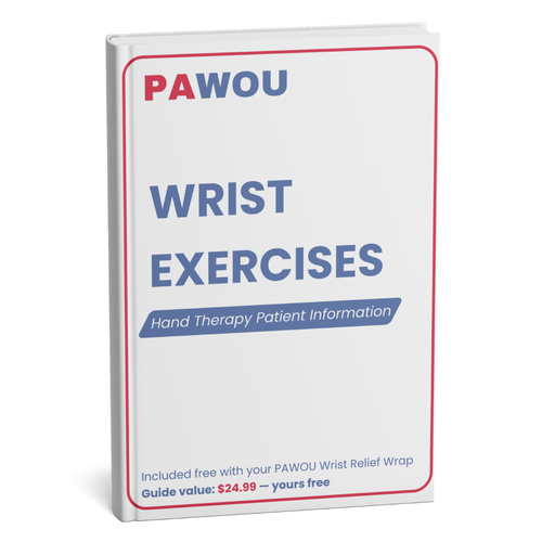 PAWOU™ E-book Wrist Exercises.