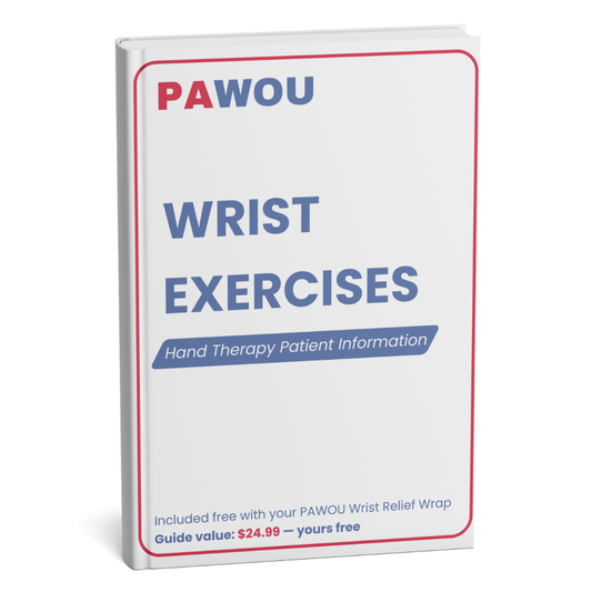 PAWOU™ E-book Wrist Exercises.