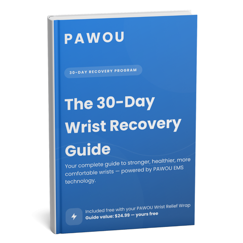 PAWOU™ E-book - The 30-Day Wrist Recovery Guide.