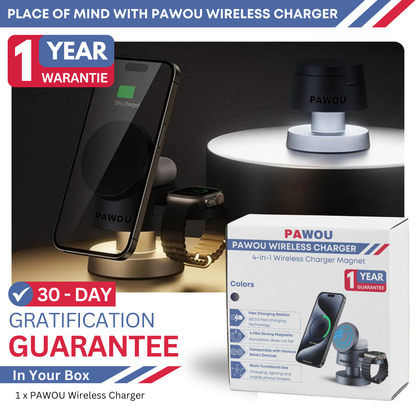 PAWOU® WIRELESS CHARGER