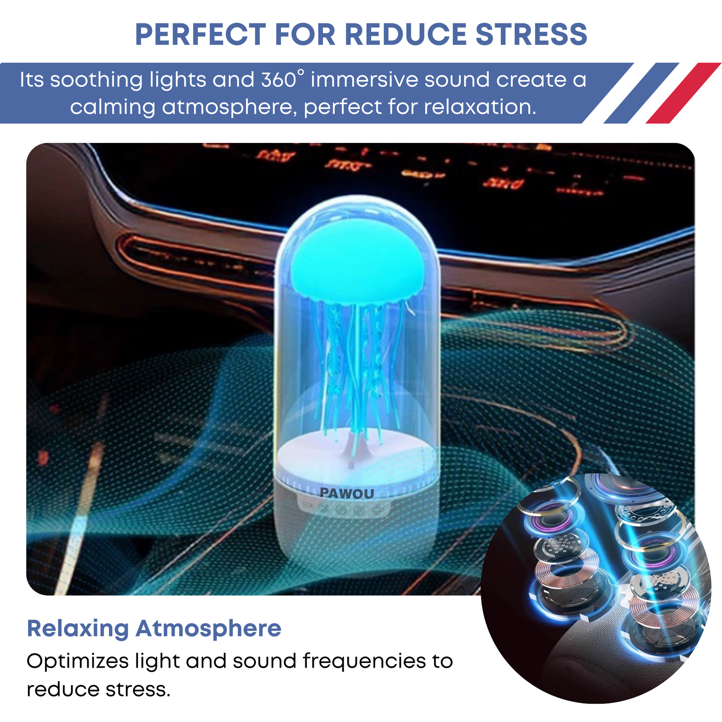 PAWOU® JELLYFISH SPEAKER